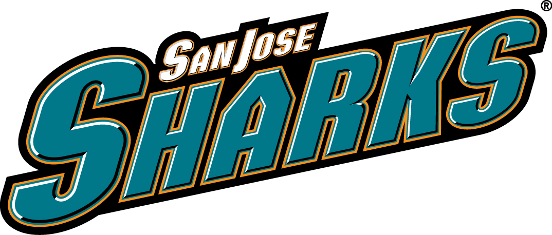 San Jose Sharks 2007-Pres Wordmark Logo v3 DIY iron on transfer (heat transfer)